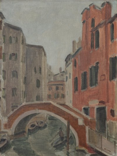 Canale a Venezia, c.1930 da Ernest Hiram Brülhart