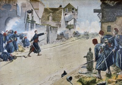 Paul Deroulede alla Battaglia di Montbeliard da Ernest Jean Delahaye
