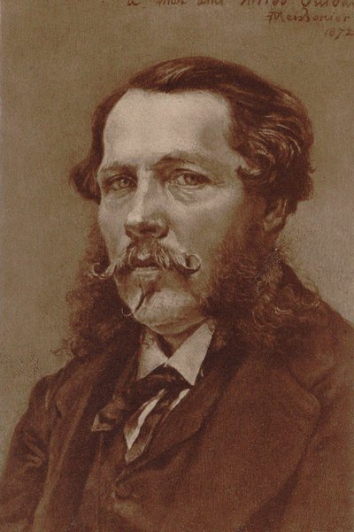 Ritratto del pianista e compositore Alfred Quidant, 1872 da Jean Louis Ernest Meissonier