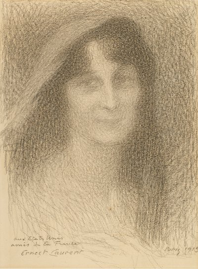 Testa femminile da Ernest Joseph Laurent