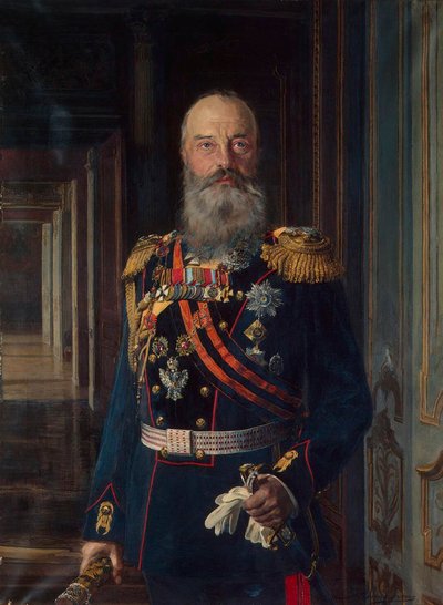 Ritratto del Granduca Michele Nikolaevič di Russia, 1913 da Ernest Karlovich Liphart