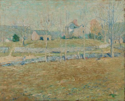Una fattoria abbandonata, ca. 1908 da Ernest Lawson