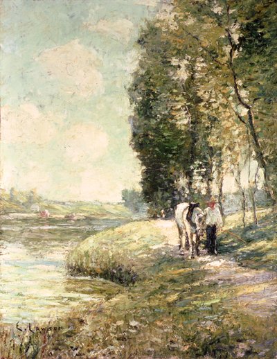Strada di campagna per Spuyten, Duyvil, New York da Ernest Lawson