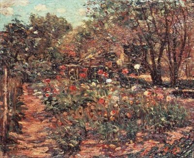 Paesaggio del giardino, c.1915 da Ernest Lawson