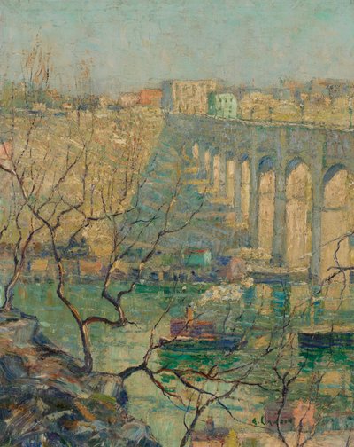 Vista del Ponte da Ernest Lawson