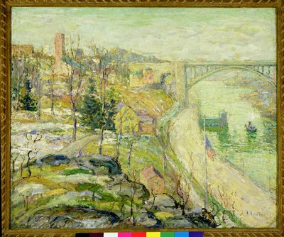 Ponte di Washington, New York City, c.1915-25 da Ernest Lawson