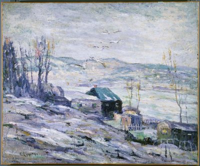 Giornata di vento, fiume Bronx da Ernest Lawson