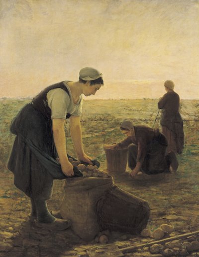 La raccolta delle patate da Ernest Masson