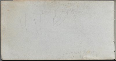 Taccuino, pagina 02: Studi di gambe da Jean Louis Ernest Meissonier