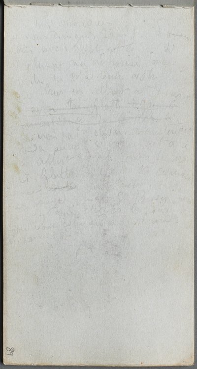 Taccuino, pagina 89: Note da Jean Louis Ernest Meissonier