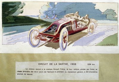 Il Circuito de La Sarthe da Ernest Montaut