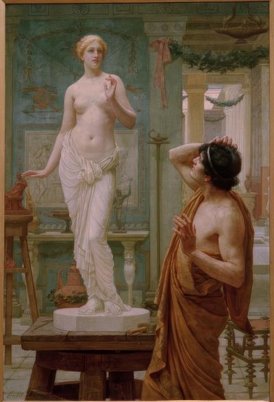 Pigmalione e Galatea da Ernest Normand