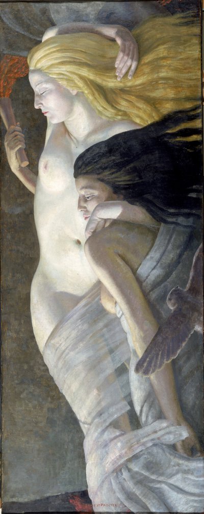 Notte e sera, c.1930 da Ernest Procter
