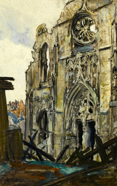 Peronne, 3.1.1919 da Ernest Procter
