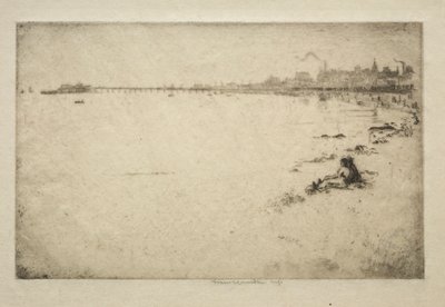 Il molo da Ernest Stephen Lumsden