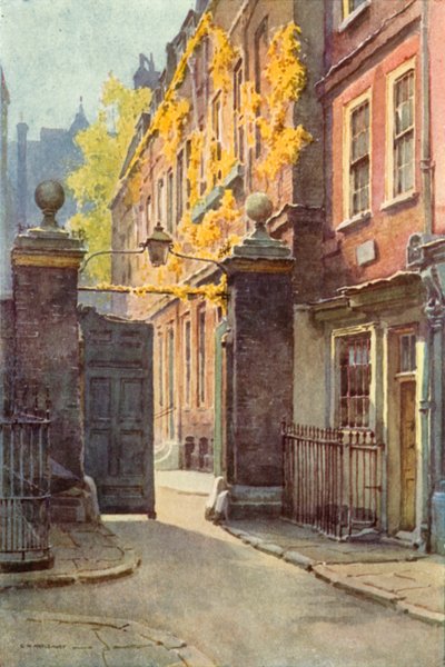 Amen Corner, Paternoster Row da Ernest William Haslehust