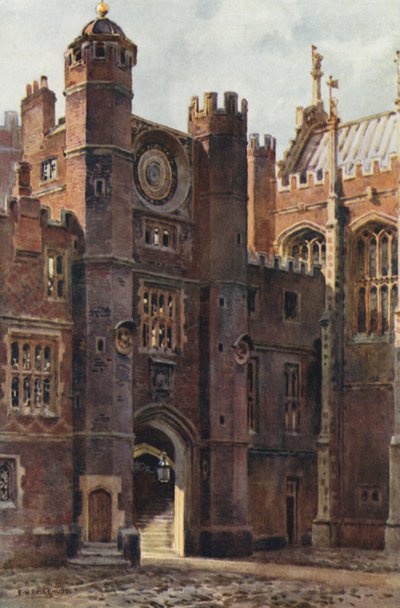 Portale di Anna Bolena, Clock Court da Ernest William Haslehust