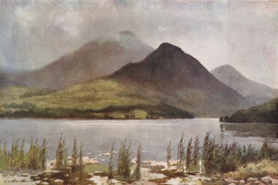 Lago di Bassenthwaite e Skiddaw da Ernest William Haslehust