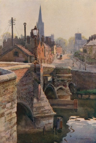 Ponte del Vescovo, Norwich da Ernest William Haslehust