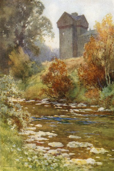 Torre di Branxholm da Ernest William Haslehust