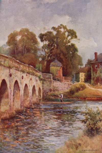 Ponte Clopton, Stratford-on-Avon da Ernest William Haslehust