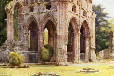 Abbazia di Dryburgh: La Tomba di Sir Walter Scott da Ernest William Haslehust