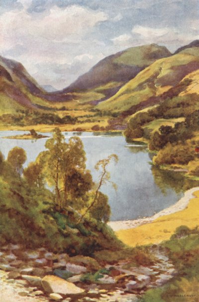 Grasmere da Loughrigg da Ernest William Haslehust