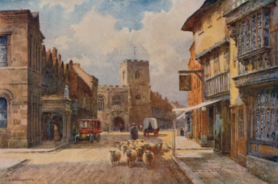 High Street, Stratford-on-Avon da Ernest William Haslehust
