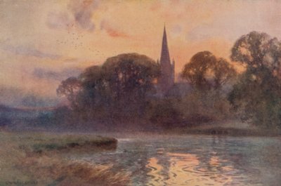 Chiesa della Santissima Trinità, Stratford-on-Avon da Ernest William Haslehust