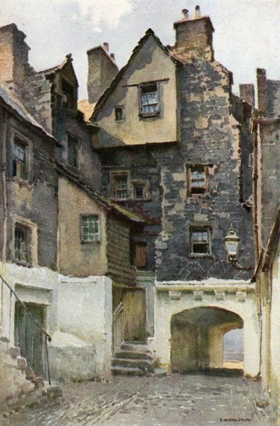 In Bakehouse Close: Residenza del Marchese di Huntly da Ernest William Haslehust