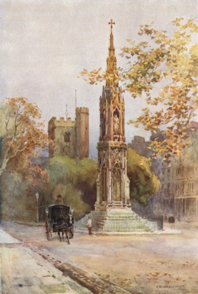 Memoriale dei Martiri e St. Giles da Ernest William Haslehust