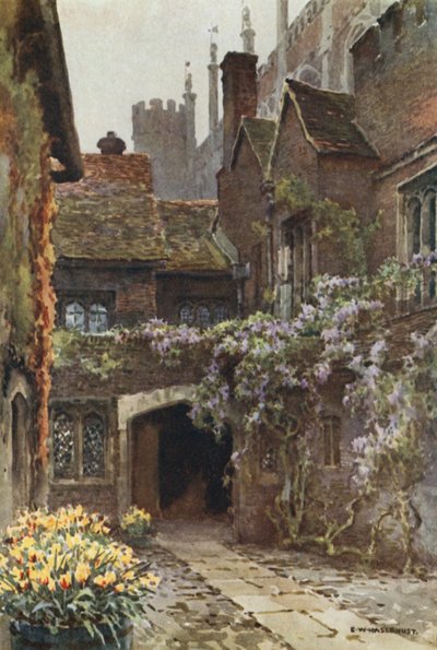 Corte del Maestro Falegname da Ernest William Haslehust