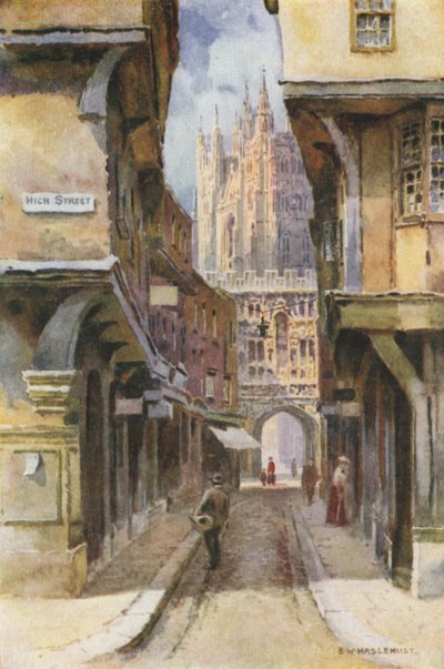 Mercery Lane da Ernest William Haslehust