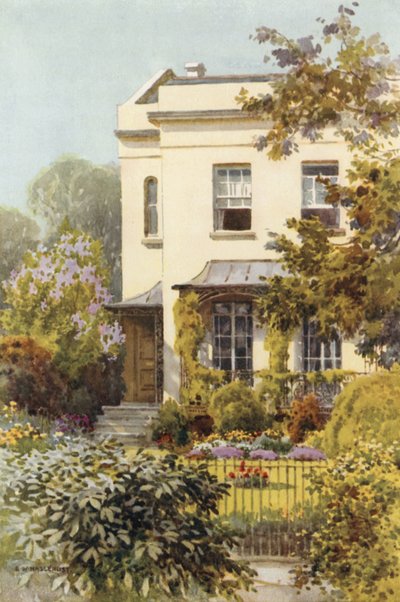 Casa di Nathaniel Hawthorne, Leamington da Ernest William Haslehust