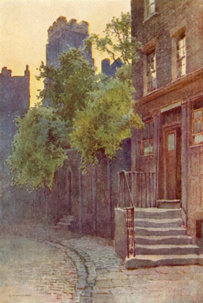 Old Barrack Yard, Belgravia da Ernest William Haslehust