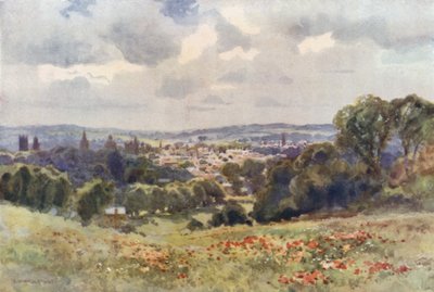 Oxford da Headington Hill da Ernest William Haslehust