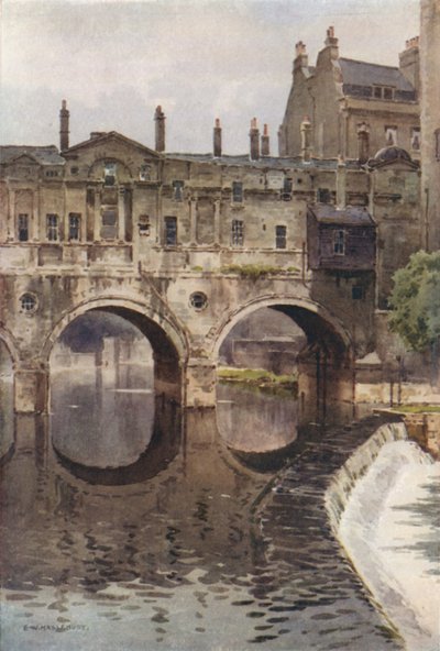Ponte Pulteney, Bath da Ernest William Haslehust