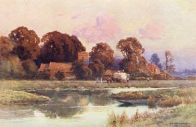 Fiume Tamigi: Buscot da Ernest William Haslehust