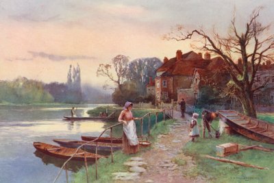 Fiume Tamigi: Vicino a Staines da Ernest William Haslehust
