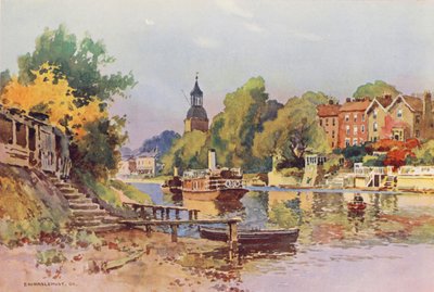 Fiume Tamigi: Sunbury da Ernest William Haslehust