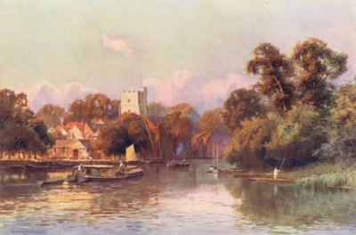 Fiume Tamigi: Twickenham da Ernest William Haslehust