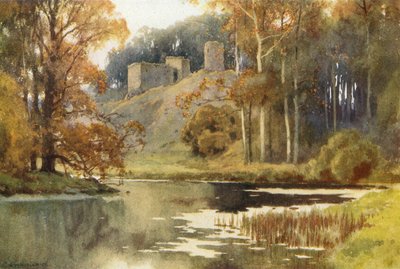 Castello di Roxburgh da Ernest William Haslehust