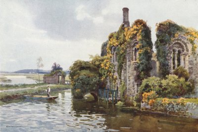 Rovine della Casa Normanna, Christchurch da Ernest William Haslehust