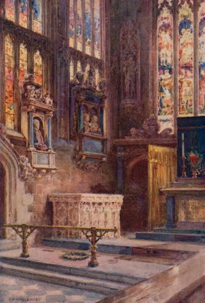 Tomba e memoriale di Shakespeare da Ernest William Haslehust