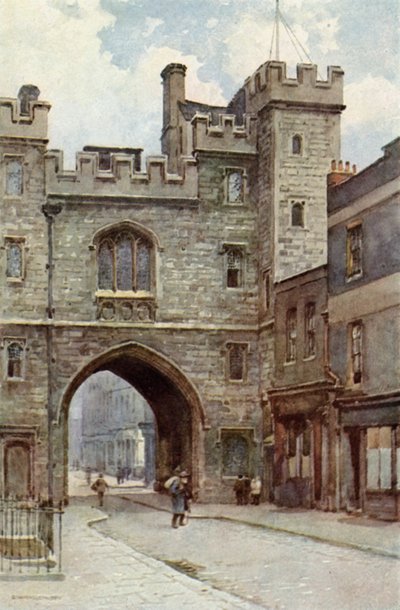 Porta di San Giovanni, Clerkenwell da Ernest William Haslehust