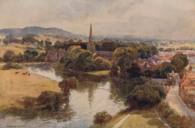 Stratford-on-Avon dal Memorial Theatre da Ernest William Haslehust