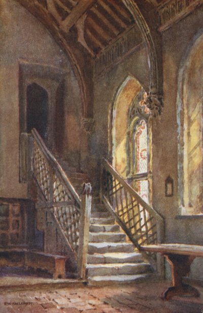 La Sala dei Fratelli, St. Cross da Ernest William Haslehust