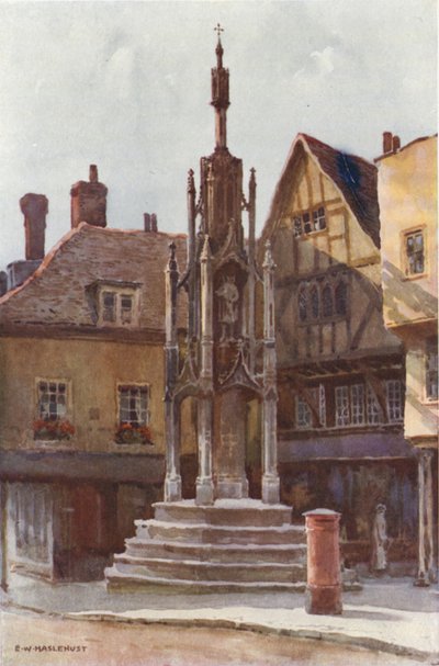 The Butter Cross da Ernest William Haslehust