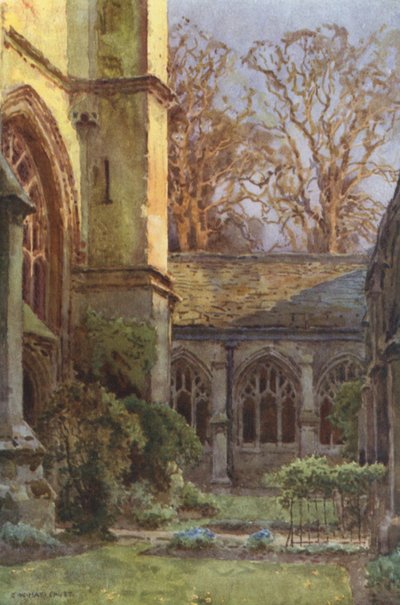 I chiostri, Winchester College da Ernest William Haslehust