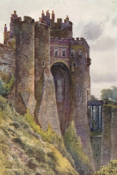 La Torre del Conestabile, Castello di Dover da Ernest William Haslehust